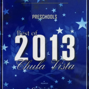 Best of Chula Vista, Preschools 2013 students using Montessori number rods to explore math concepts