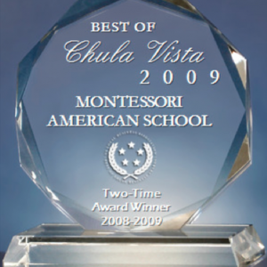 Best of Chula Vista, Preschools 2009 a child developing responsibility while cleaning up the Montessori classroom